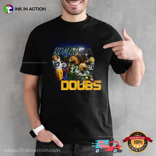 Romeo Doubs Football Collection 90s T-shirt