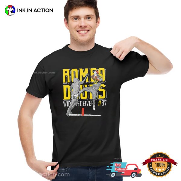 Romeo Doubs Wide Receiver Green Bay Packers T-shirt