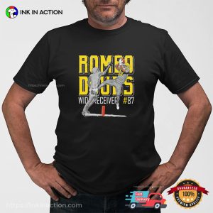 Romeo Doubs Wide Receiver Green Bay Packers T-shirt