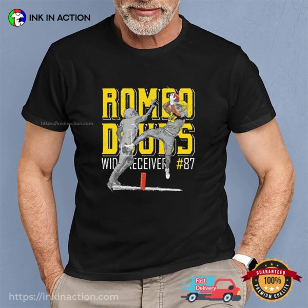 Romeo Doubs Wide Receiver Green Bay Packers T-shirt