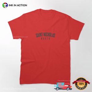 Saint Nicholas North Basic st nick day T shirt 2