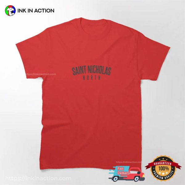 Saint Nicholas North Basic St Nick Day T-shirt