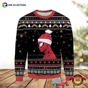 Santa Spider Man Ugly Christmas Sweater