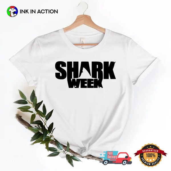 Shark Week Cute Shark Fin Summer Shirt