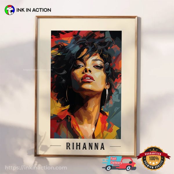 Single Rihanna WPAP Poster