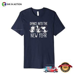 Snoopy Dance Into The New Year Adorable T shirt 3