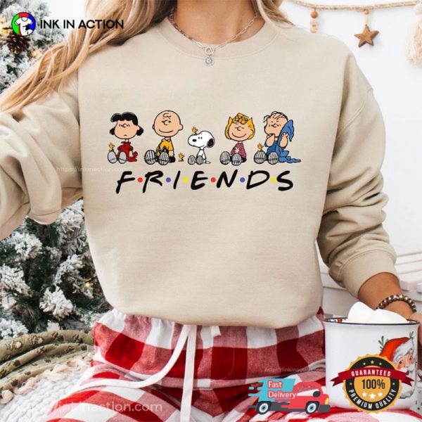 Snoopy With Friends TV Series Christmas Shirt