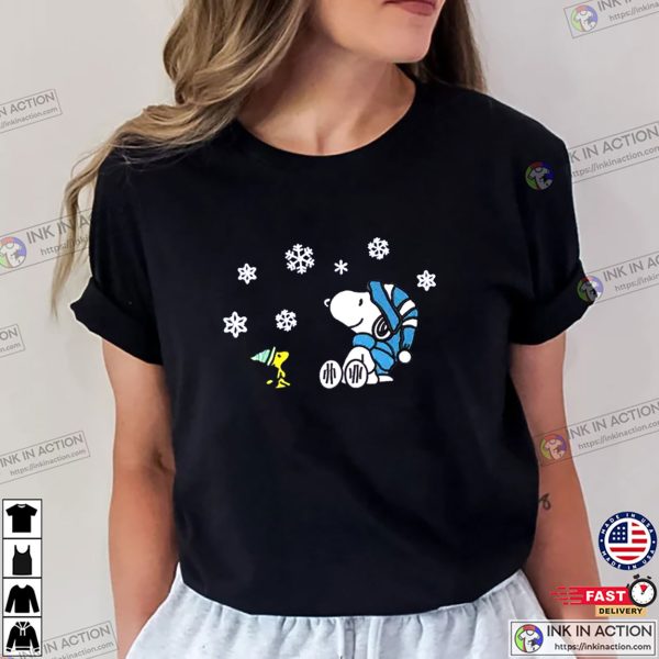 Snoopy And Woodstock Merry Christmas Shirt