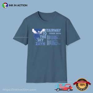 Stairway To The Sky Tour 2024 Schedules, Zayn Solo Concert T-shirt