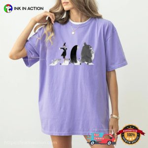 Studio Ghibli Abbey Road Inspired Comfort Color Tee 4