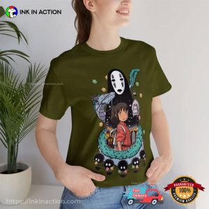 Studio Ghibli Spirited Away Unisex T shirt 5