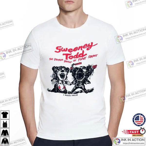 Sweeney Todd A Music Thriller T-shirt