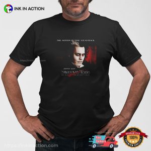 Sweeney Todd The Demon Barber Of Fleet Street 2007 Film T shirt 3