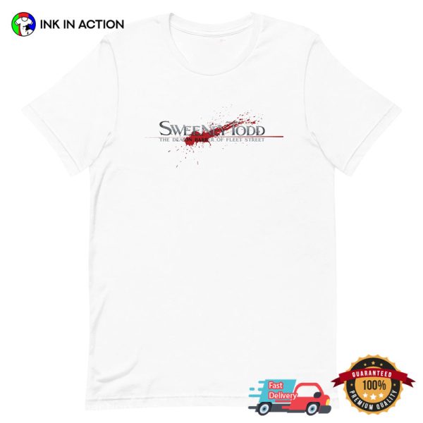 Sweeney Todd The Demon Barber Of Fleet Street Movie T-shirt