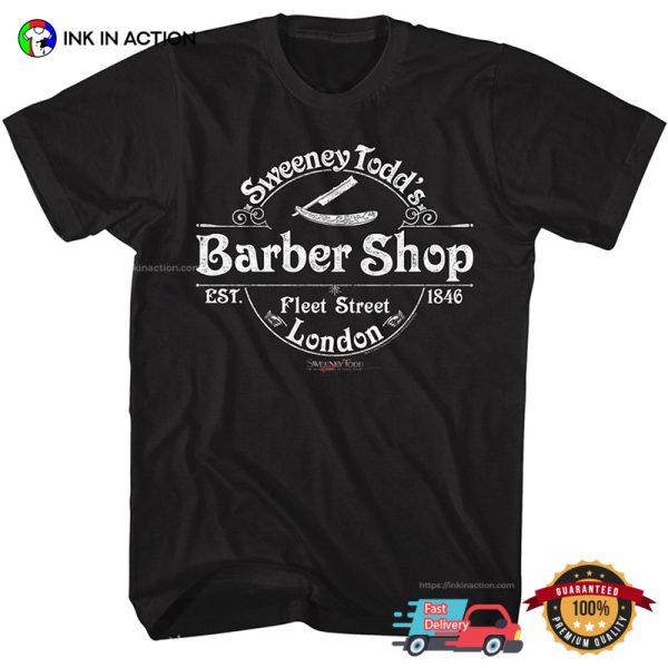 Sweeney Todd’s Barber Shop Fleet Street T-shirt