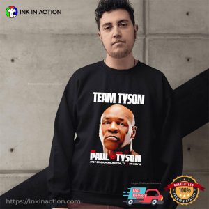 Team Tyson Jake Paul Vs Mike Tyson Shirt