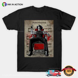 The Ballad Of Sweeney Todd Music T shirt 4