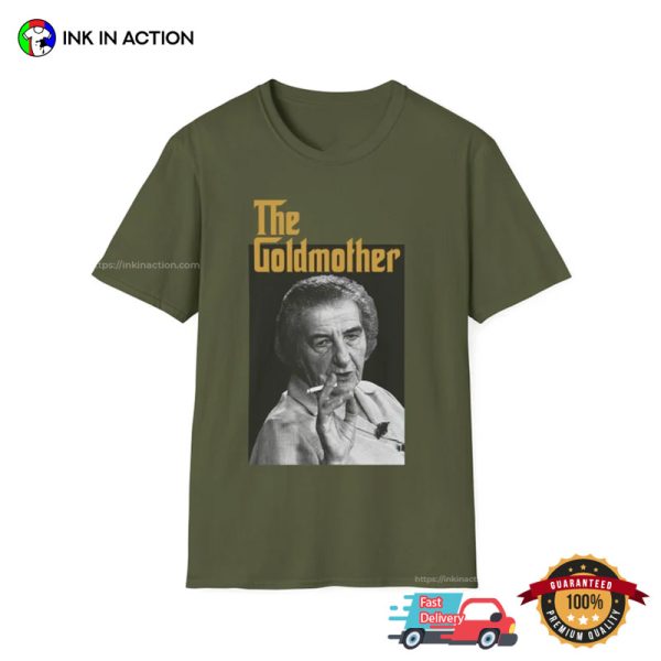 The Goldmother Jewish Golda Meir Comfort Colors T-shirt