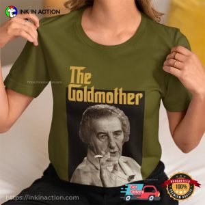 The Goldmother Jewish Golda Meir Comfort Colors T-shirt