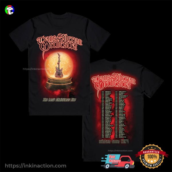 The Lost Christmas Eve Trans Siberian Orchestra Winter Tour 2024 T-shirt