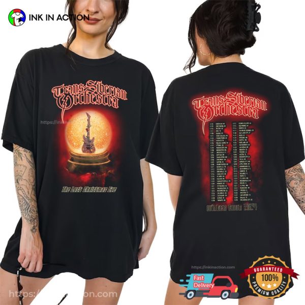 The Lost Christmas Eve Trans Siberian Orchestra Winter Tour 2024 T-shirt