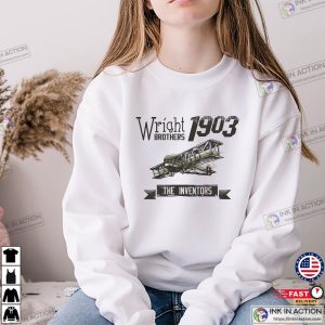 The Wright Brothers The Inventors 1903 Retro Wright Brothers Shirt