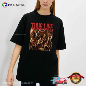 Thug Life Trump Vance Cowboy Team T-shirt