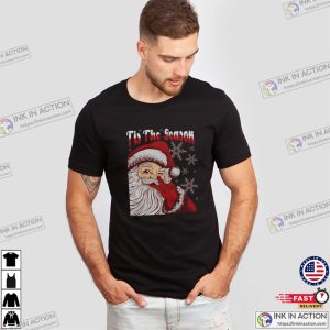 Tis The Season Retro Christmas Tee Shirts