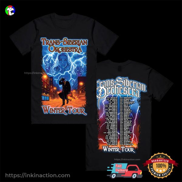 Trans Siberian Orchestra Winter Rock Tour 2024 T-shirt