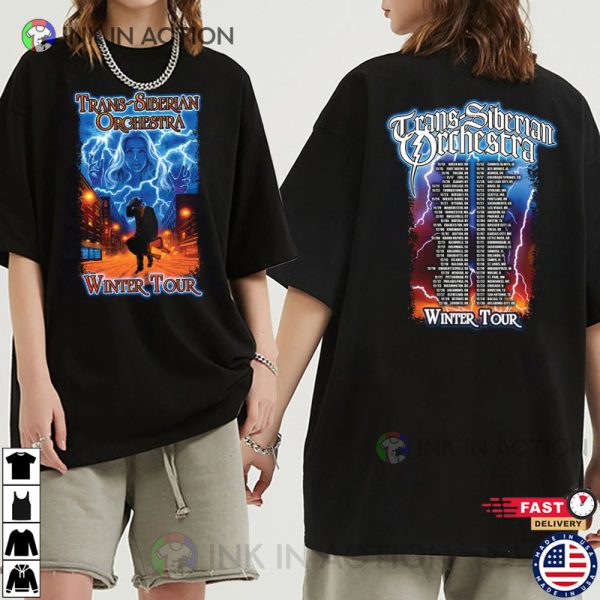 Trans Siberian Orchestra Winter Rock Tour 2024 T-shirt