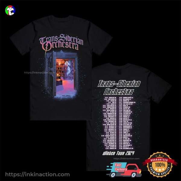 Trans Siberian Orchestra Winter Tour 2024 Schedules T-shirt