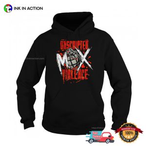 Unscripted Violence Mox Jon Moxley Wrestler T-shirt