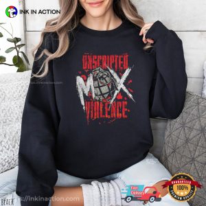 Unscripted Violence Mox Jon Moxley Wrestler T-shirt