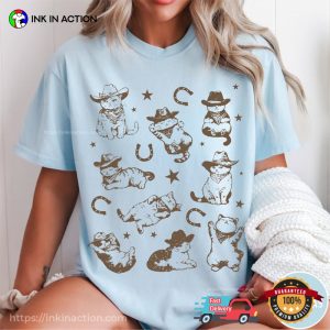 Vintage Cowboy Kittens Comfort Colors T-shirt