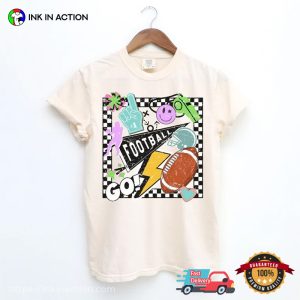 Vintage Football Mama Shirt 2