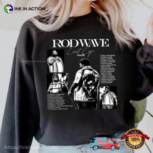 Vintage Rod Wave Last Lap Concert Tour T-shirt