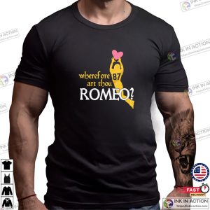 Wherefore Art Thou Romeo Parody Romeo Doubs NFL T-shirt