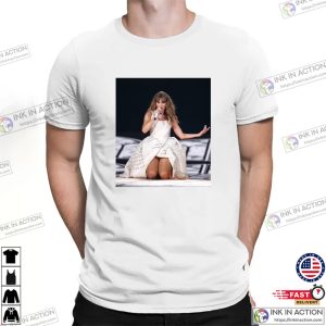 White Dress Taylor Swift Concert 2024 T-shirt