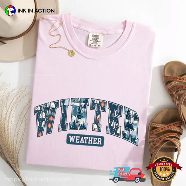 Winter Weather Winter Solstice Comfort Colors T-shirt