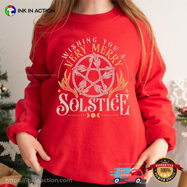 Wishing You A Very Merry Solstice Christmas T-shirt