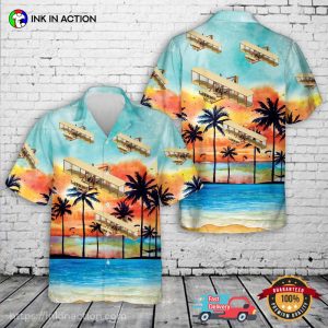 Wright Brothers Flyer Hawaiian Shirt No.1