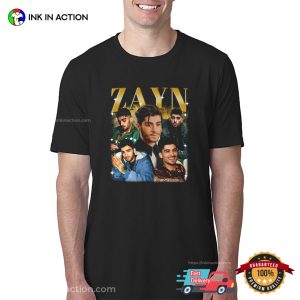 Zayn Malik Retro Bootleg 90s T-shirt