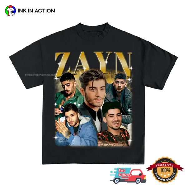 Zayn Malik Retro Bootleg 90s T-shirt