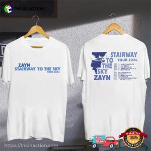 Zayn Stairway To The Sky Tour 2024 T-shirt