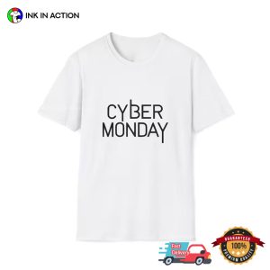 cyber monday Logo Basic T shirt 3