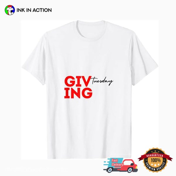 Giving Tuesday 2024 Basic Holidays T-shirt