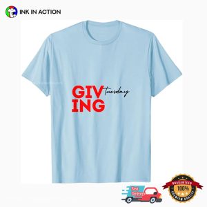 giving tuesday 2024 Basic Holidays T shirt 3