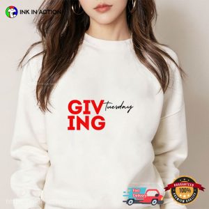 Giving Tuesday 2024 Basic Holidays T-shirt