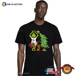 grinch And His Loyal Dog Love Chrismas T shirt 3