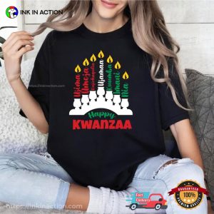 Happy Kwanzaa Seven Principles Of Kwanzaa Shirt